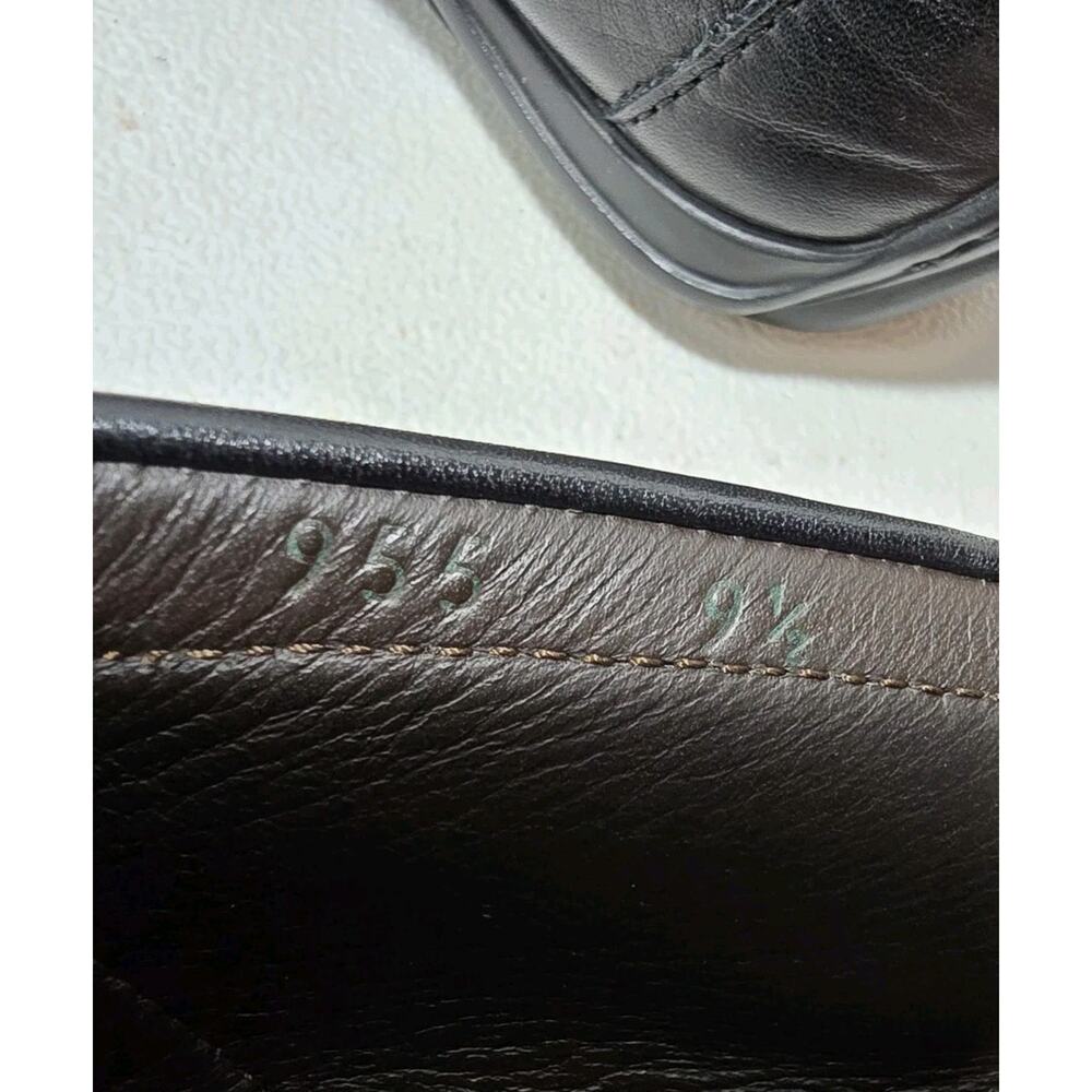 To Boot New York Adam Derrick Penny Loafers Driving Mocs Black US 9.5 Made ITALY - Picture 9 of 9